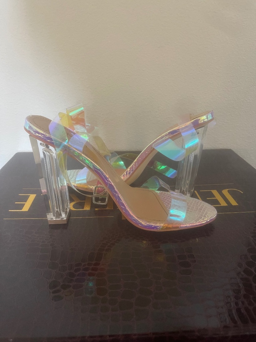 Iridescent Simmi London Heels